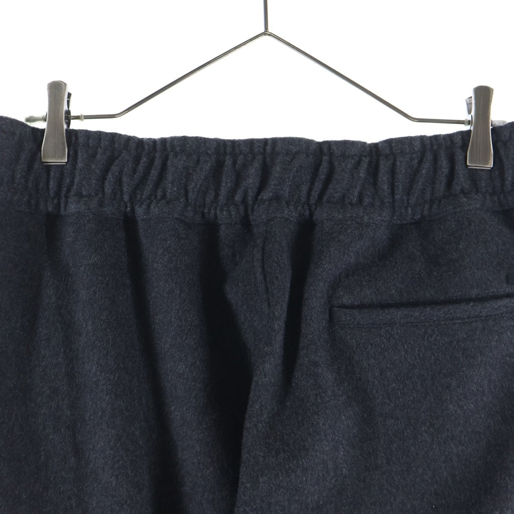 Porter Classic(ポータークラシック) CASHMERE EASY PANTS カシミヤ イージーパンツ チャコールグレー ‐