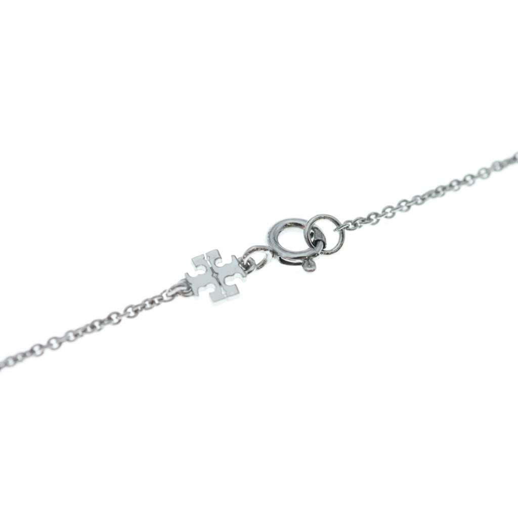 TORY BURCH(トリー バーチ) MILLER PAVE LOGO DELICATE NECKLACE ミラー パヴェ ロゴ デリケート チェーンネックレス 53420