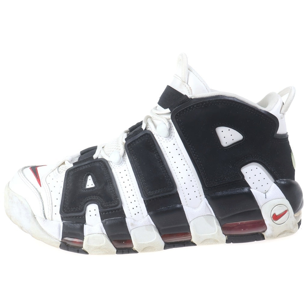NIKE(ナイキ) AIR MORE UPTEMPO WHITE BLACK UNIVERSITY RED ナイキ エア モア アップテンポ ハイカットスニーカー US10/28cm ホワイト/ブラック 414962-105