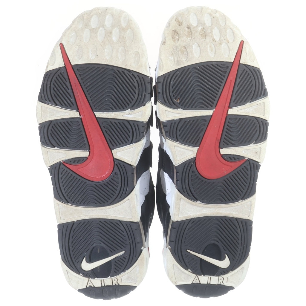 NIKE(ナイキ) AIR MORE UPTEMPO WHITE BLACK UNIVERSITY RED ナイキ エア モア アップテンポ ハイカットスニーカー US10/28cm ホワイト/ブラック 414962-105