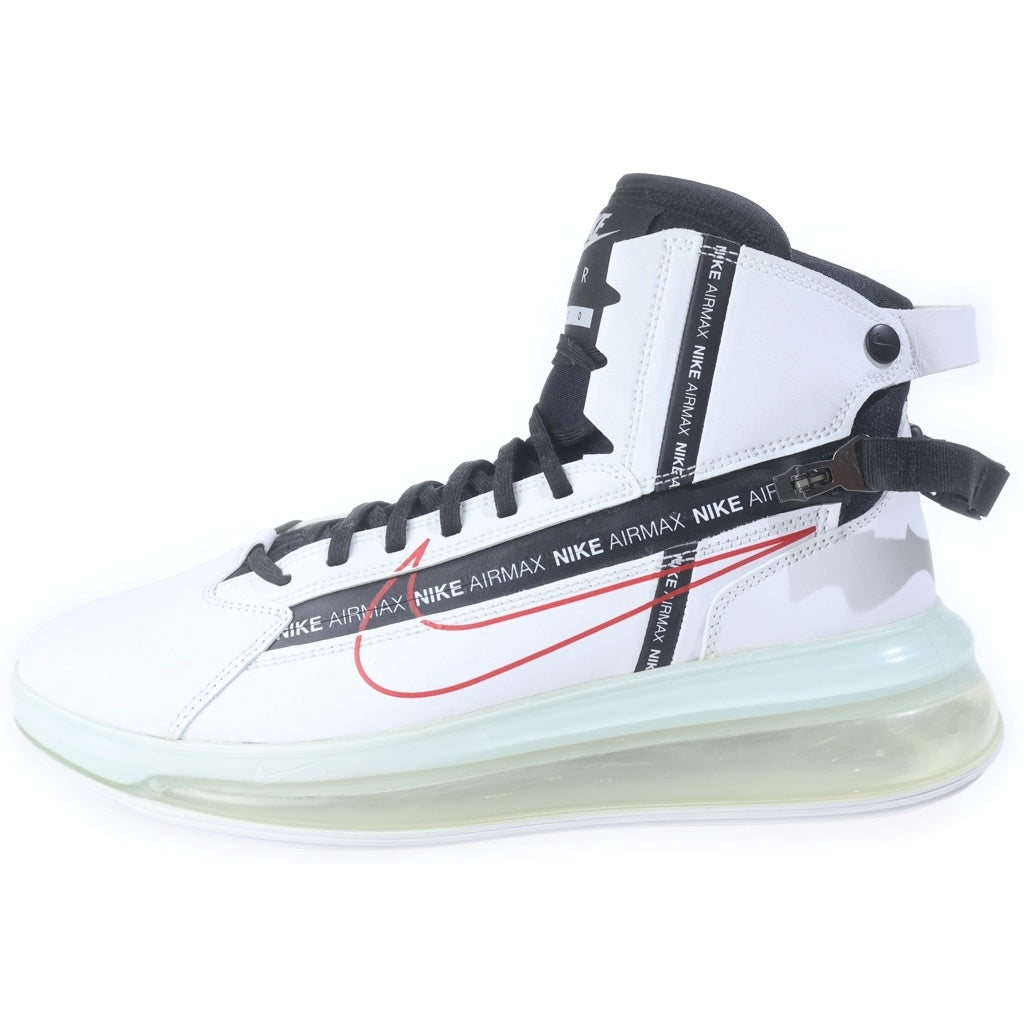 NIKE(ナイキ) Air Max 720 Saturn White Black Red エアマックス720 サターン ハイカットスニーカー US10.5/28.5cm ホワイト/ブラック A02110-100
