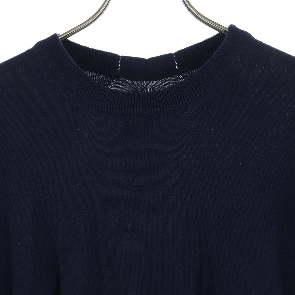 JIL SANDER(ジルサンダー) 23AW SWEATER CN LS クルーネック ウールニットセーター ネイビー J23GP0003 J14532
