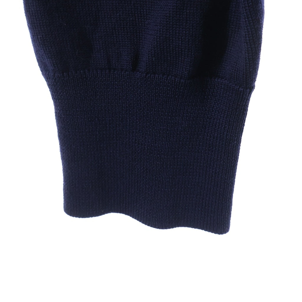 JIL SANDER(ジルサンダー) 23AW SWEATER CN LS クルーネック ウールニットセーター ネイビー J23GP0003 J14532
