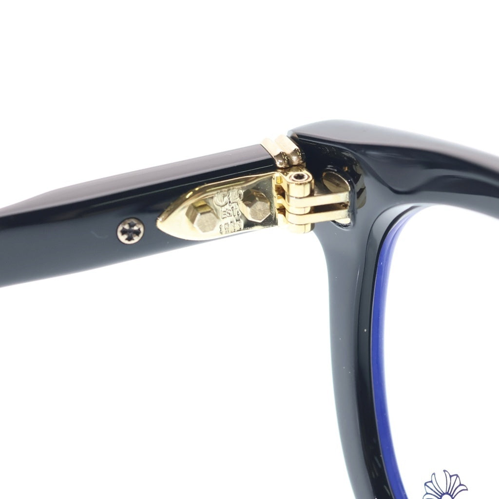 CHROME HEARTS(クロムハーツ) SMOKE SHOW-A スモークショー クリアフレーム CHプラス テンプル ウェリントン アイウェア サングラス 眼鏡 ブラック