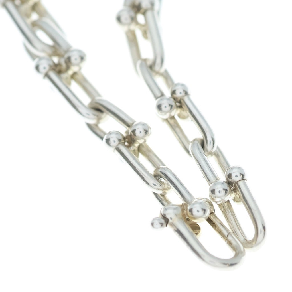 TIFFANY & Co.(ティファニー) ハードウェア グラジュエイテッド ペンダント ネックレス チェーン シルバー Ag925
