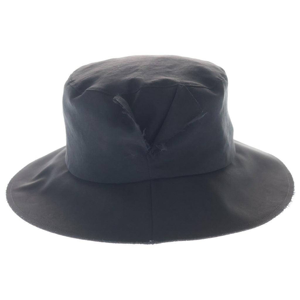 Y's(ワイズ) 17SS トリアセテート ハット 帽子 ブラック YD-H04-500 レディース
