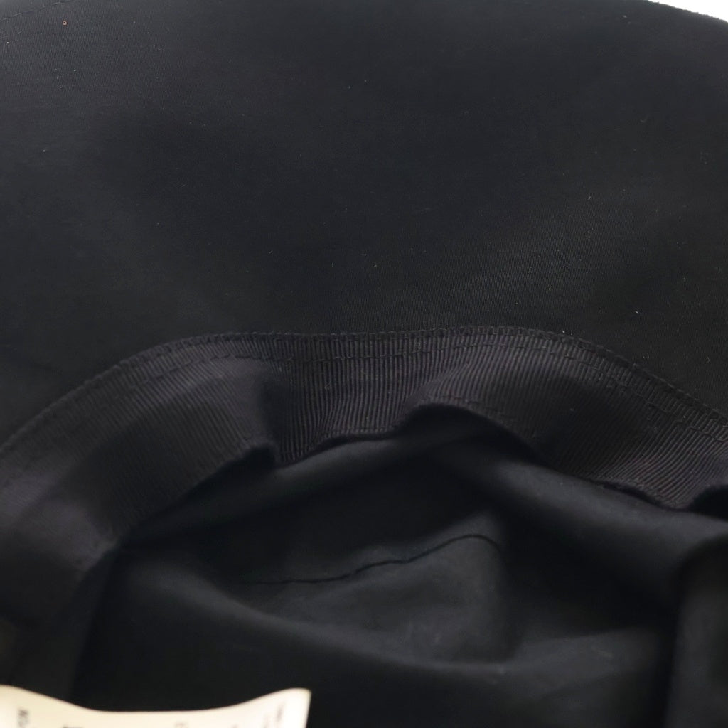 Y's(ワイズ) 17SS トリアセテート ハット 帽子 ブラック YD-H04-500 レディース