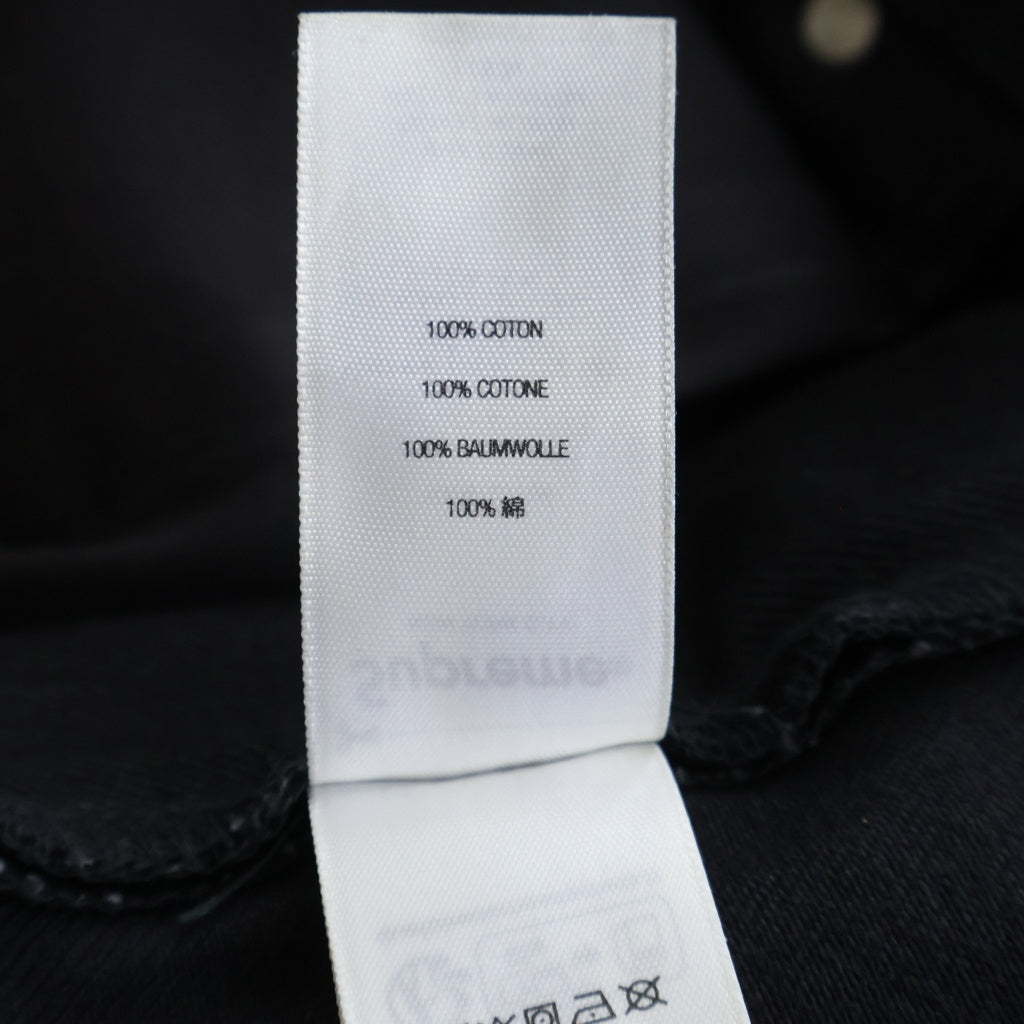 SUPREME(シュプリーム) 25SS Rigid Baggy Selvedge Jean リジット バギー セルビッチ ジーンズ デニム ブラック