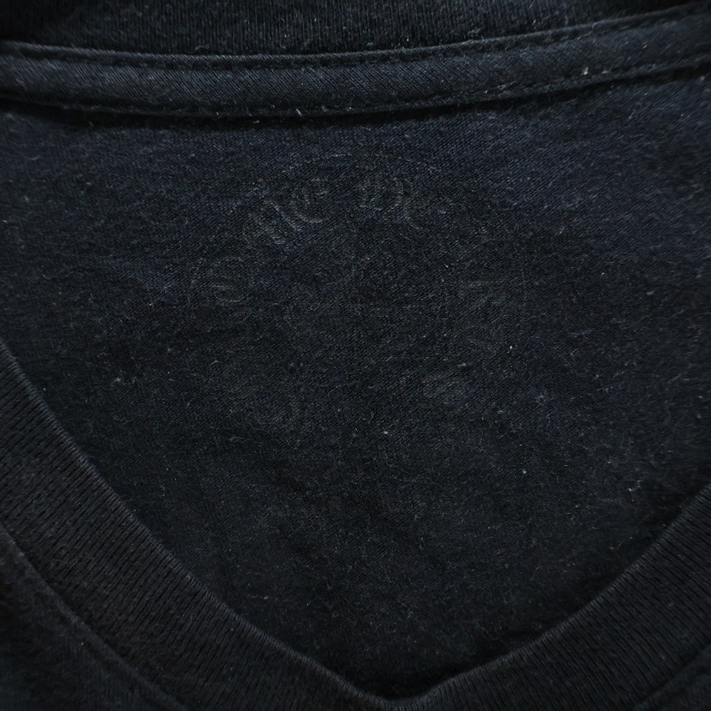 CHROME HEARTS(クロムハーツ) CH T-SHRT バックアーチロゴ プリント クルーネック半袖Tシャツカットソー ブラック -