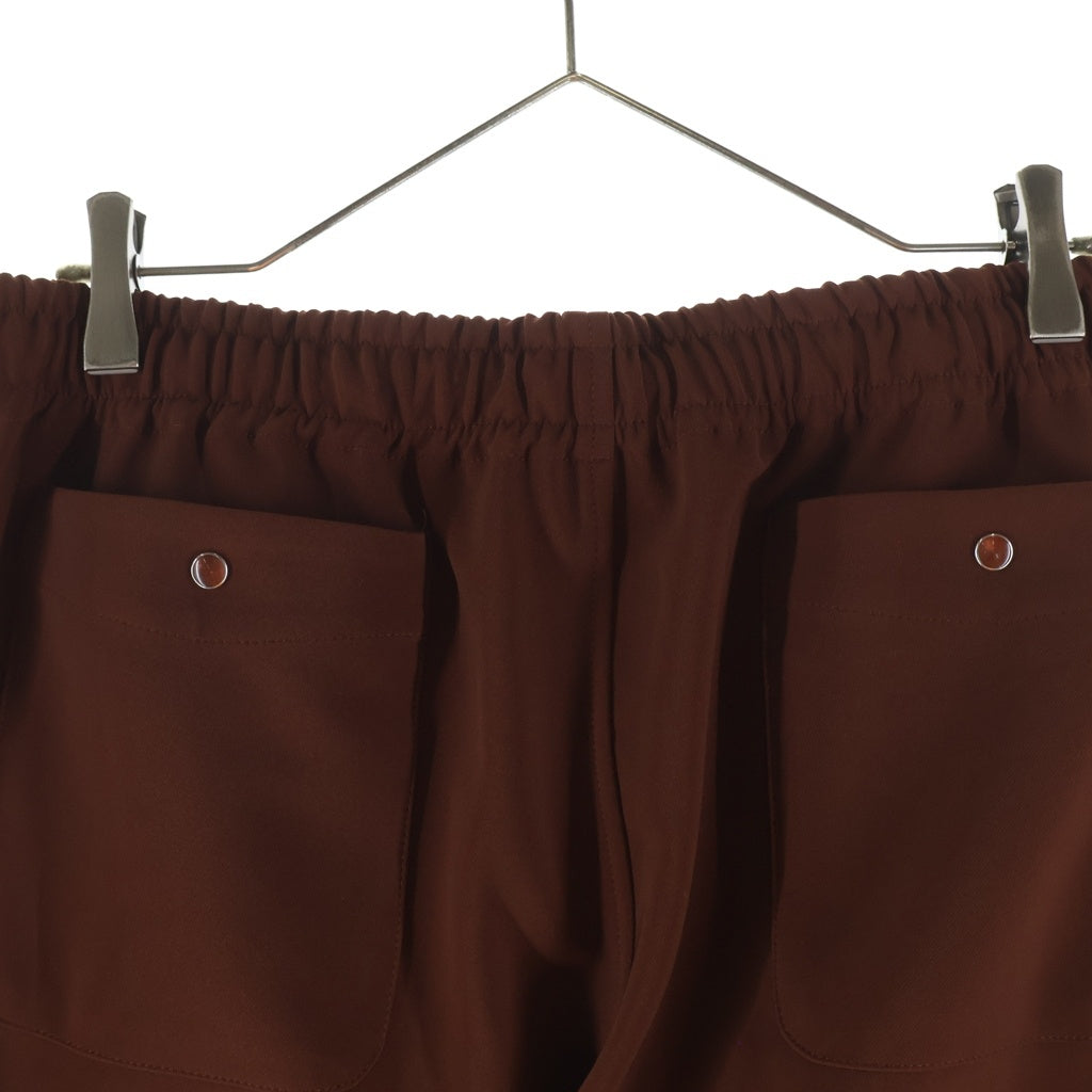 Needles(ニードルス) Piping Cowboy Pant ロゴ刺繍 パイピング カウボーイ パンツ ブラウン QV218