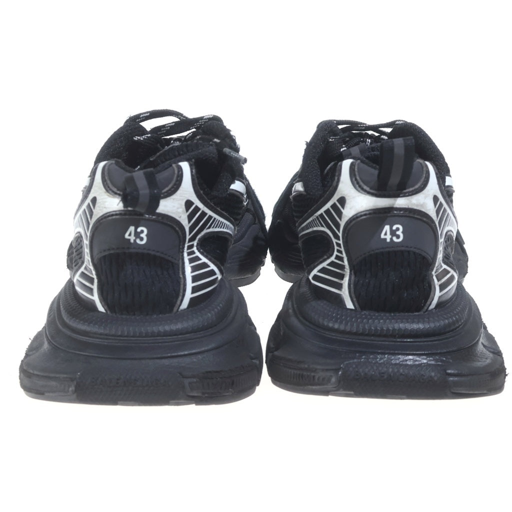 BALENCIAGA(バレンシアガ) 3XL SNEAKER スリーエックスエル ユーズド加工 メッシュ ローカットスニーカー ブラック/シルバー 734734