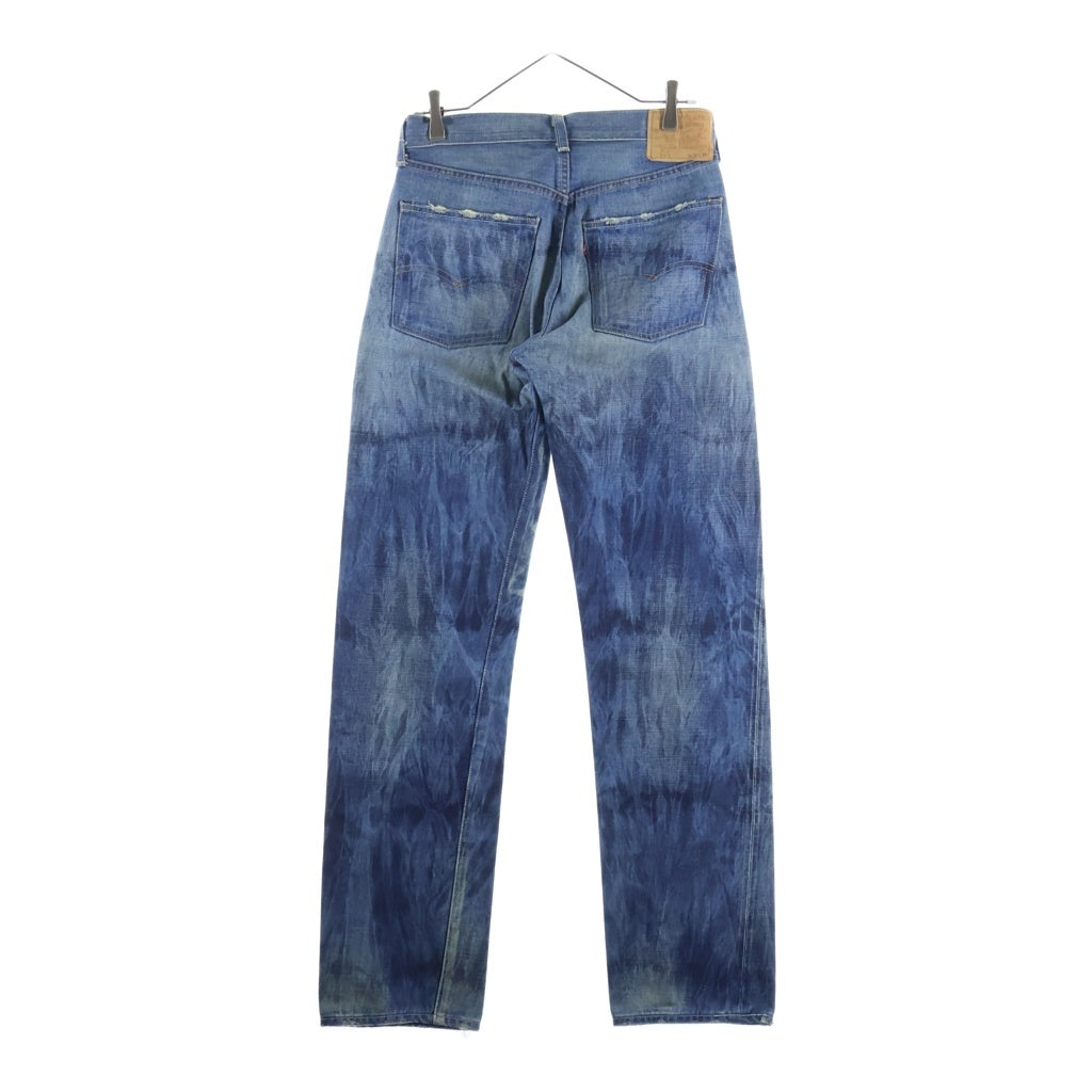 Levi's(リーバイス) 501 REGULAR STRAIGHT BIGE 1966年復刻モデル 日本製 レギュラーストレート ビッグE 赤耳 シングルステッチ デニムパンツ ジーンズ インディゴ 66501