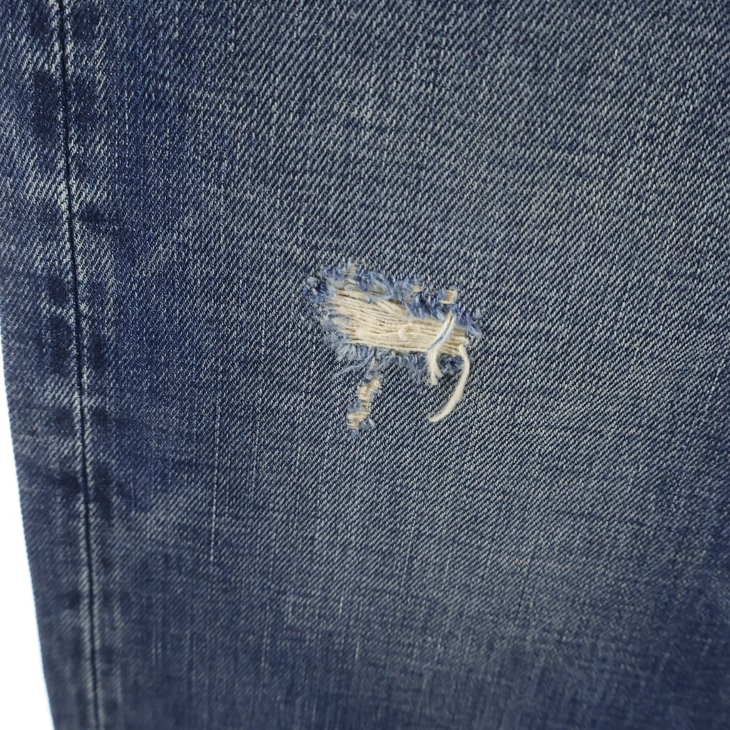 Levi's(リーバイス) 501 REGULAR STRAIGHT BIGE 1966年復刻モデル 日本製 レギュラーストレート ビッグE 赤耳 シングルステッチ デニムパンツ ジーンズ インディゴ 66501-0036