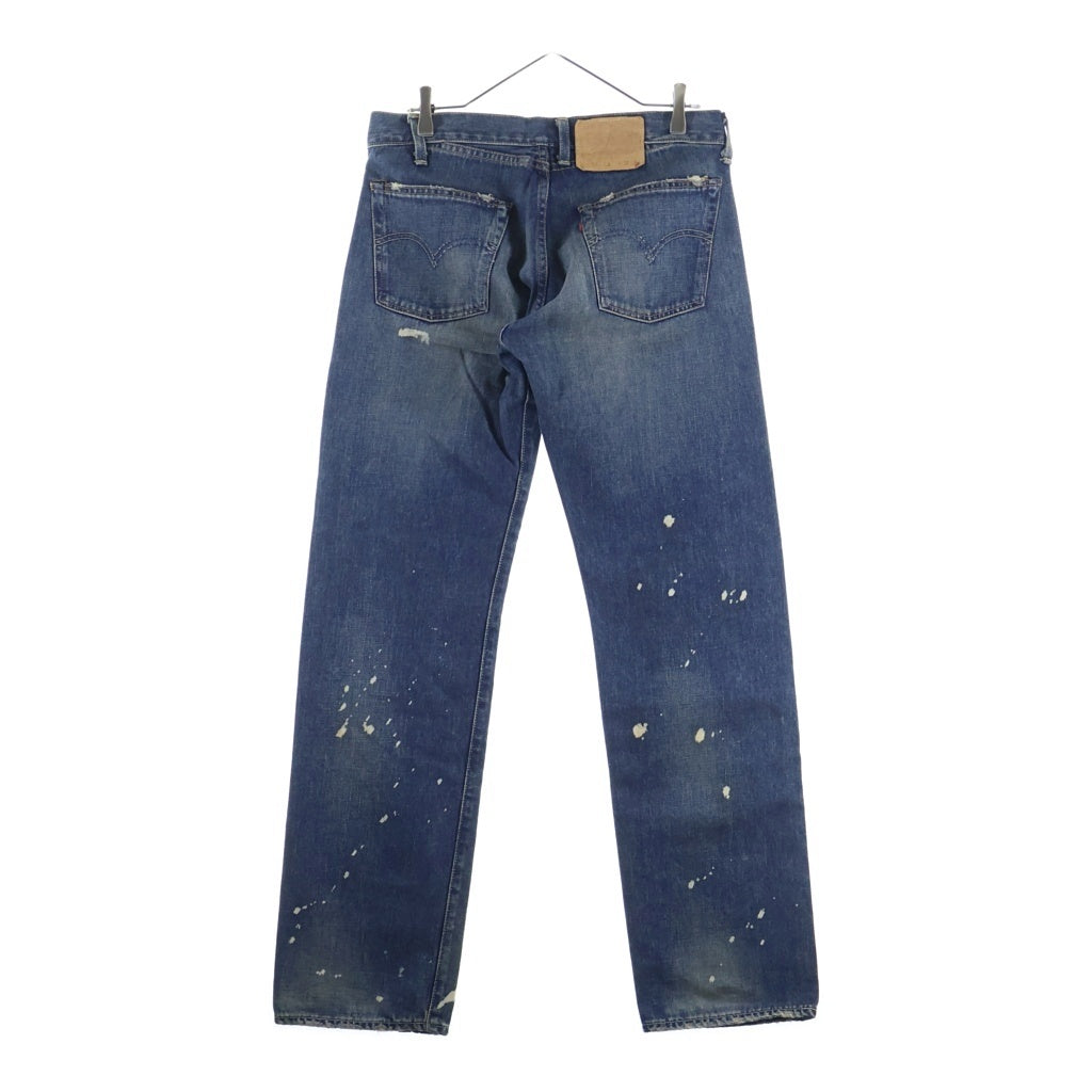 Levi's(リーバイス) 501XX REGULAR STRAIGHT BIGE 1955年復刻モデル 日本製 レギュラーストレート ビッグE 赤耳 シングルステッチ デニムパンツ ジーンズ インディゴ 55501