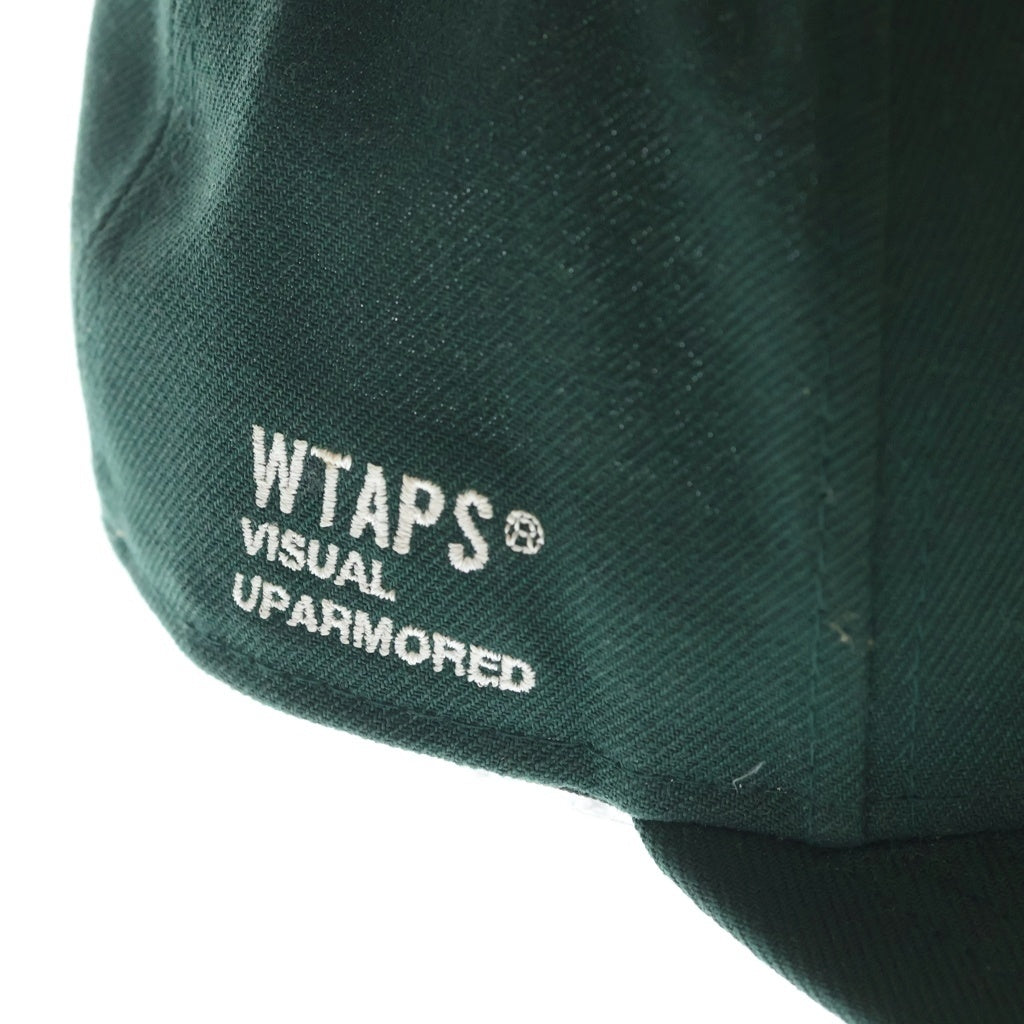 NEW ERA(ニューエラ) ×WTAPS ダブルタップス WTロゴ ベースボールキャップ グリーン 241NENED-HT01
