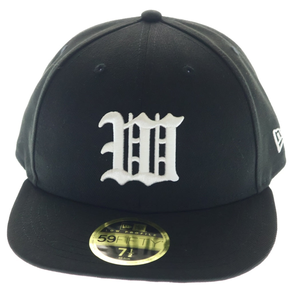 NEW ERA(ニューエラ) ×WACKO MARIA ワコマリア WMロゴ ベースボールキャップ ブラック
