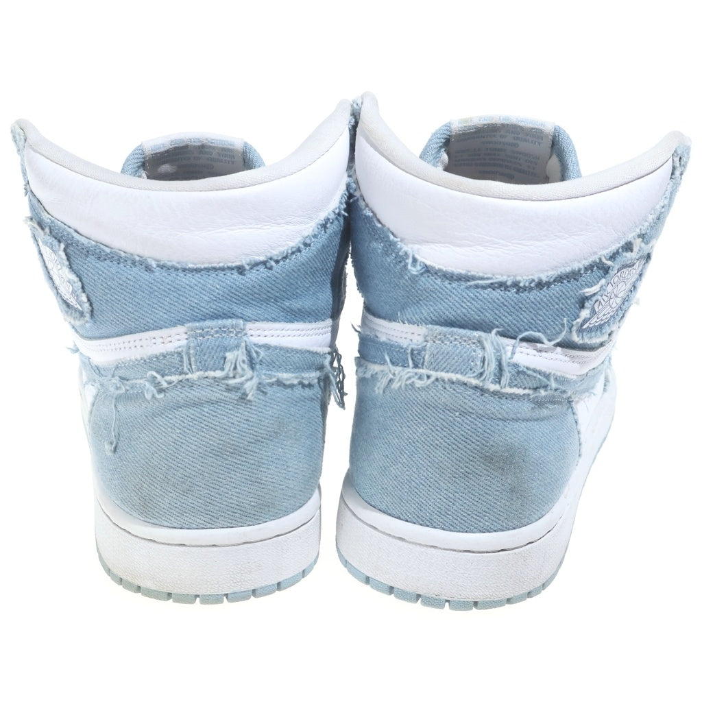 NIKE(ナイキ) Air Jordan 1 High OG Denim エアジョーダン1 ハイカットスニーカー OG デニム US9.5/26.5cm インディゴ DM9036-104