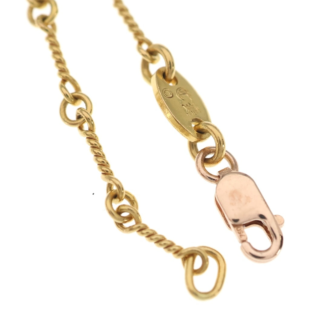 CHROME HEARTS(クロムハーツ) 22K NECKCHAIN T16 ツイストチェーンネックレス 16inch ゴールド BCA013