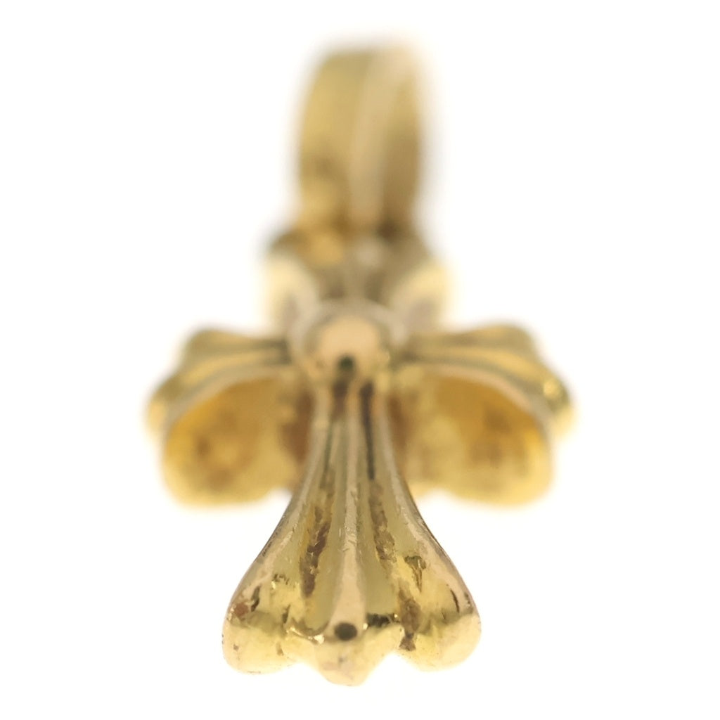 CHROME HEARTS(クロムハーツ) 22K CRS BBYFAT P/DIA ベイビーファットクロス PAVEダイヤ ペンダントトップ ゴールド BCA035