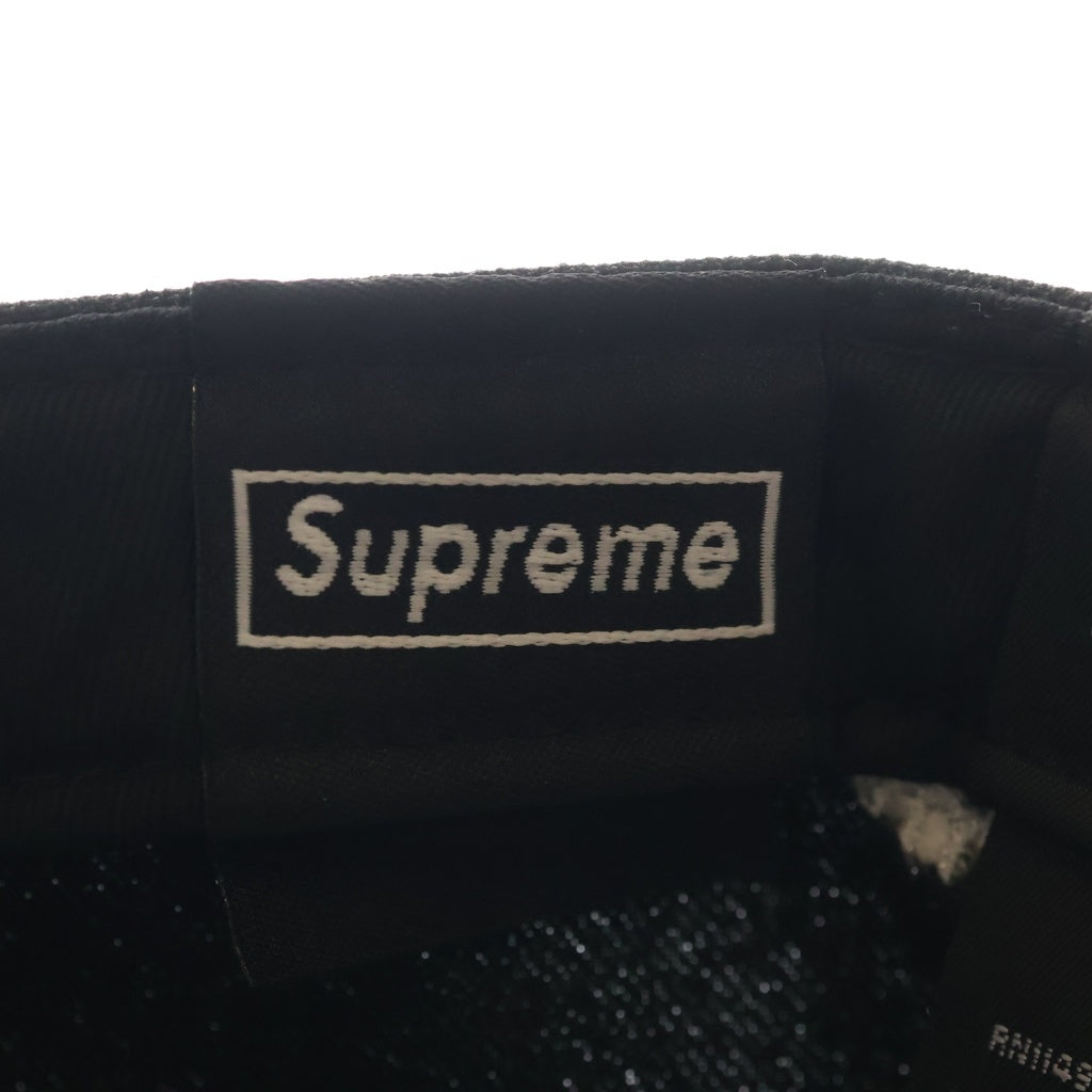 SUPREME(シュプリーム) ×NEW ERA Undisputed Box Logo ベースボールキャップ ブラック