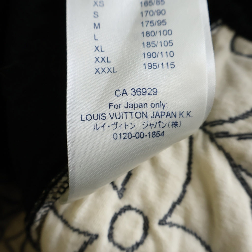 LOUIS VUITTON(ルイヴィトン) 21SSジップスルーモノグラムフラワーブルゾン ジャケット RM211M ZMD HKY07W RM21M-ZMD-HKY07W