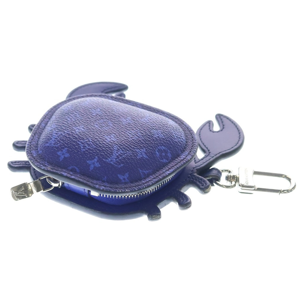 LOUIS VUITTON(ルイヴィトン) バッグチャーム・LV クラブ モノグラム キーホルダー ブルー M02217