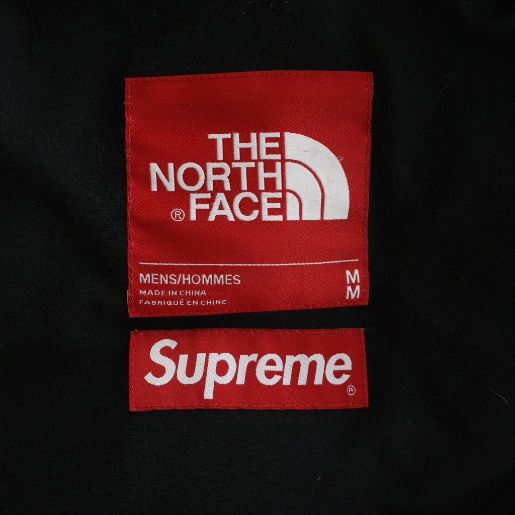 SUPREME(シュプリーム) 21AW ×THE NORTH FACE Bleached Denim Print Mountain Jacket NP52100I ノースフェイス ブリーチデニムプリントマウンテンジャケット ブラック