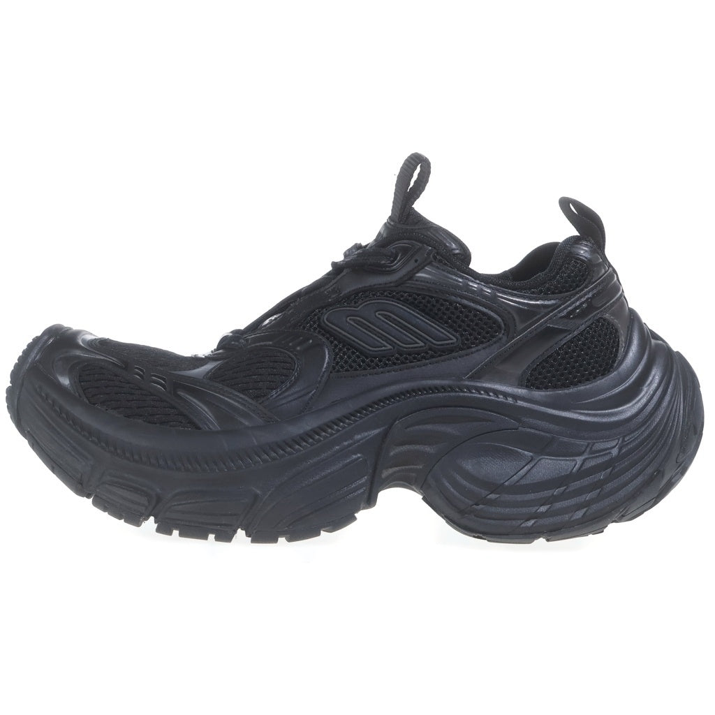BALENCIAGA(バレンシアガ) 6XL Hardwear Sneaker BBロゴ メッシュハードウェア ローカットスニーカー ブラック 815859
