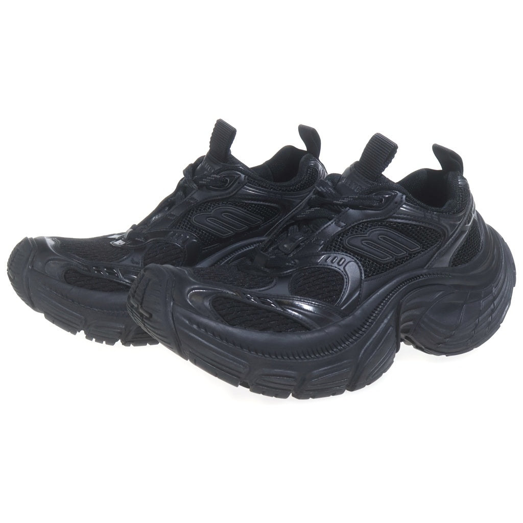 BALENCIAGA(バレンシアガ) 6XL Hardwear Sneaker BBロゴ メッシュハードウェア ローカットスニーカー ブラック 815859