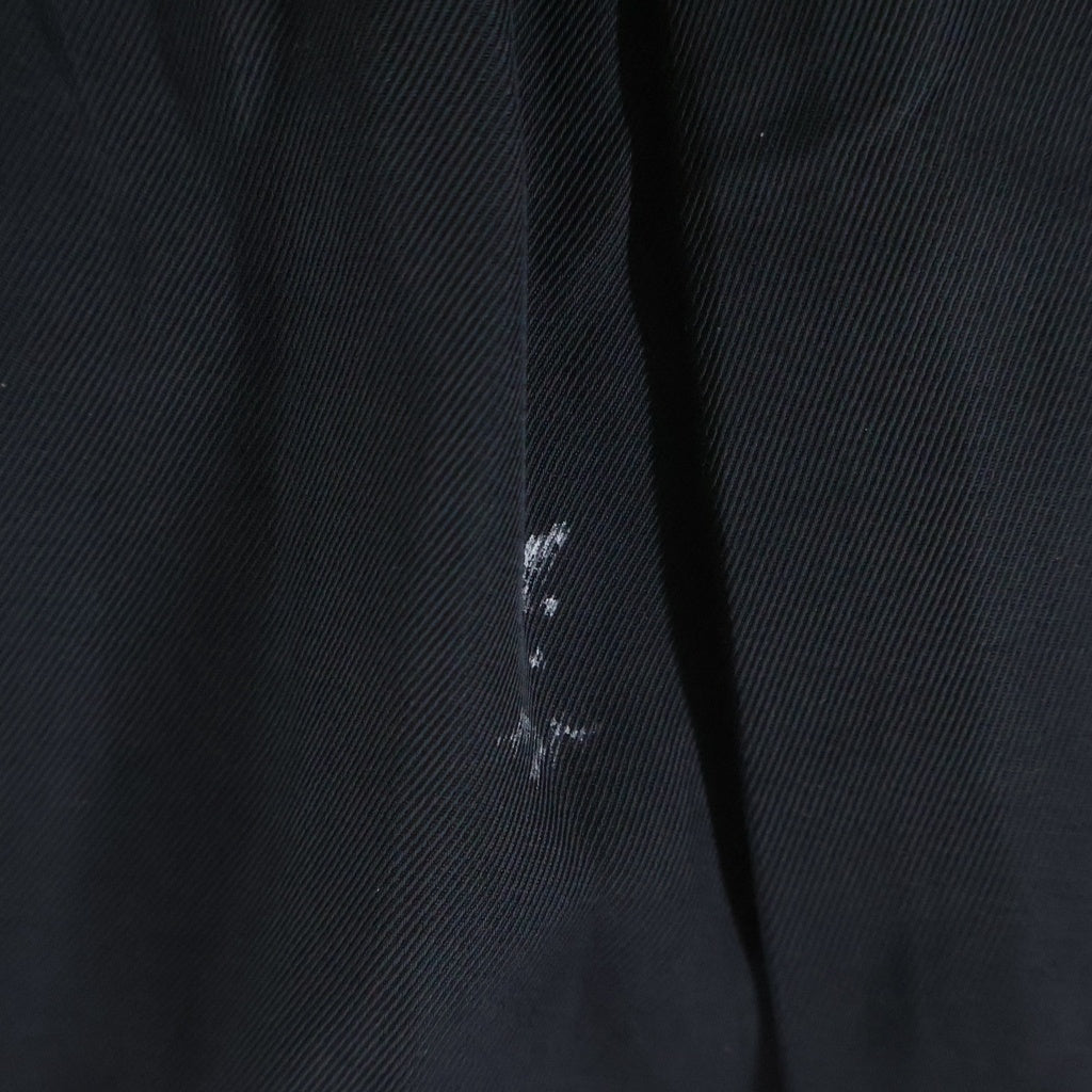 BALENCIAGA(バレンシアガ) 22SS ウエストロゴ ワイドイージーパンツ スラックス ブラック 675482 TJO25