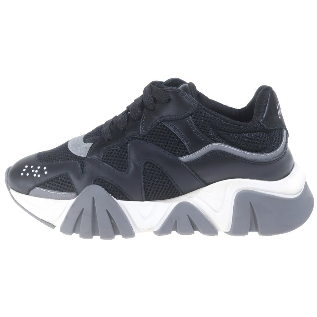 VERSACE(ヴェルサーチ) Squalo Sneakers スクアーロ ローカットスニーカー ブラック