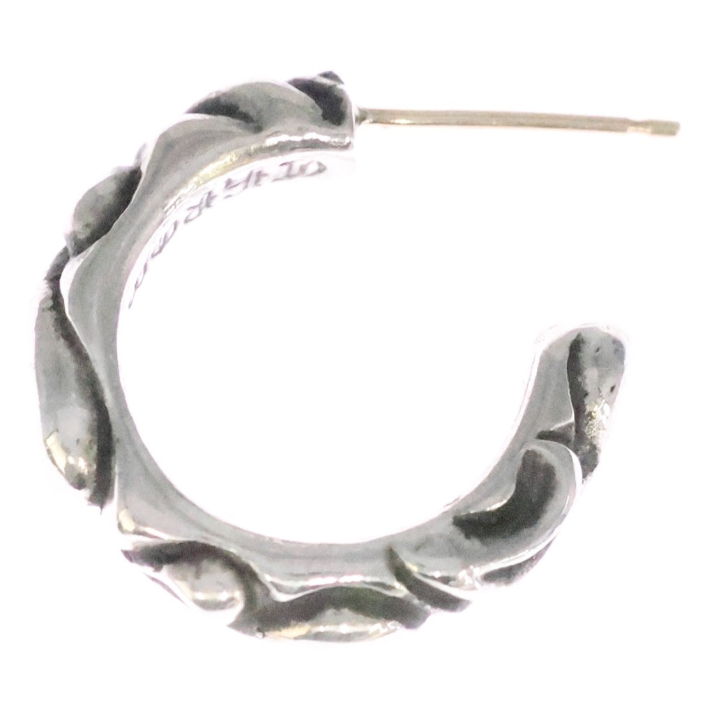 CHROME HEARTS(クロムハーツ) HOOP SCROOL スクロール フープピアス シルバー BCA102 ‐