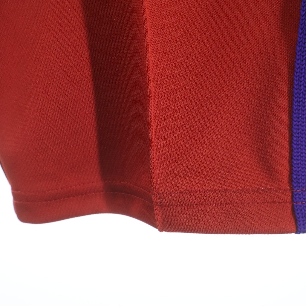 Needles(ニードルス) Poly Smooth Jodhpur Track Pan パピヨン刺繍 サイドライン ポリスムース ジョッパー トラックパンツ レッド/パープル RW321