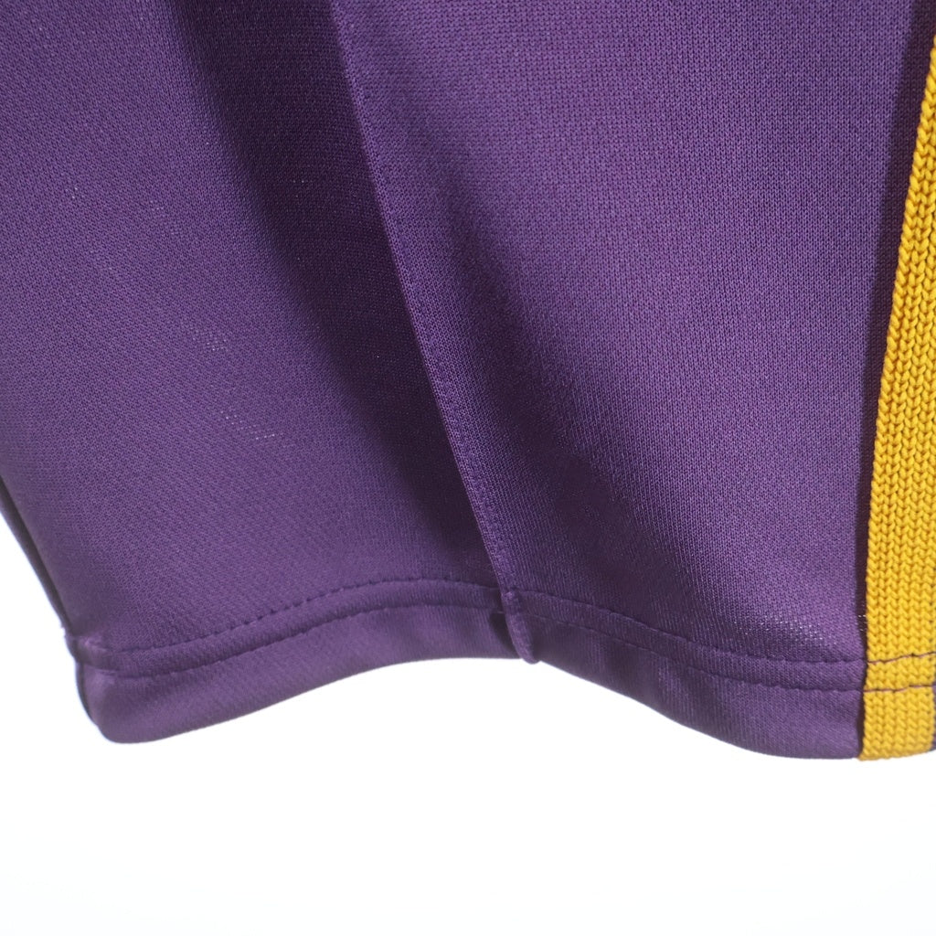 Needles(ニードルス) Poly Smooth Jodhpur Track Pant パピヨン刺繍 サイドライン ポリスムース ジョッパー トラックパンツ パープル/イエロー QV312