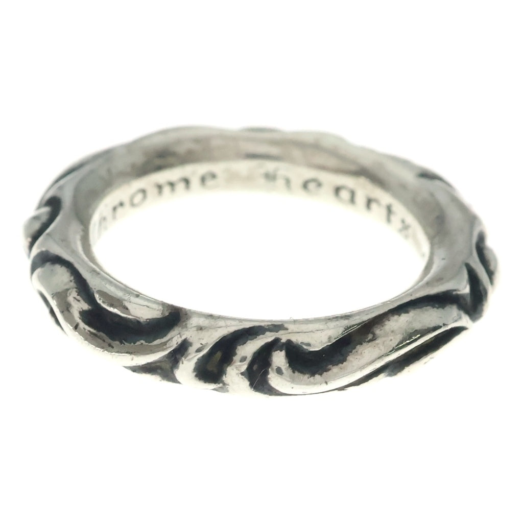 CHROME HEARTS(クロムハーツ) SCRL BAND スクロールバンド リング シルバー BCA351