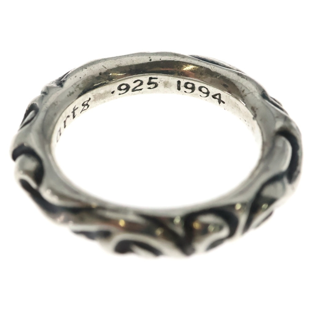 CHROME HEARTS(クロムハーツ) SCRL BAND スクロールバンド リング シルバー BCA351