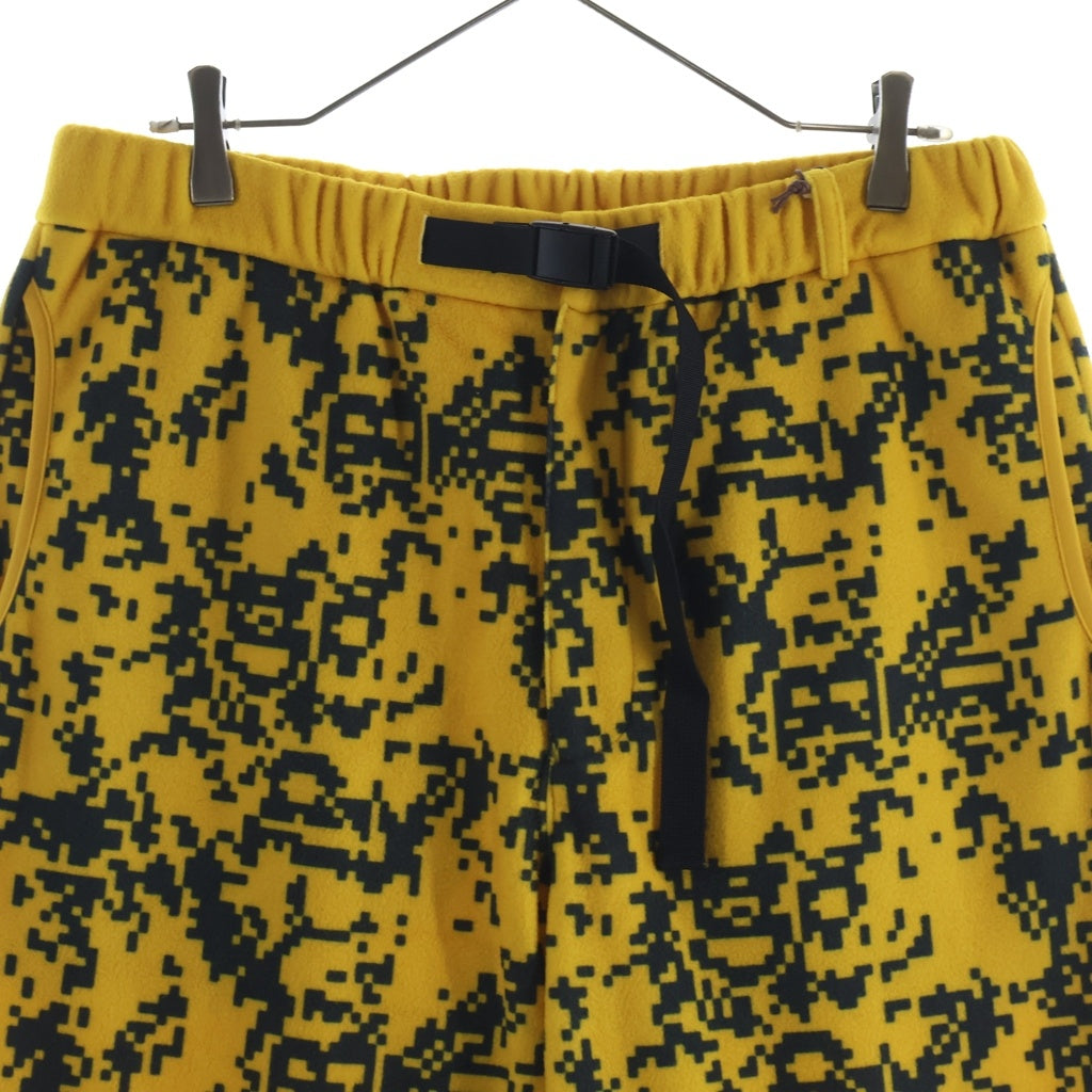 A BATHING APE(アベイシングエイプ) BAPE BY KAZUKI KURAISHI DIGITAL CAMO MOD DETACHABLE PANTS デジタルカモ フリースパンツ 2WAYパンツ イエロー 1L83152903