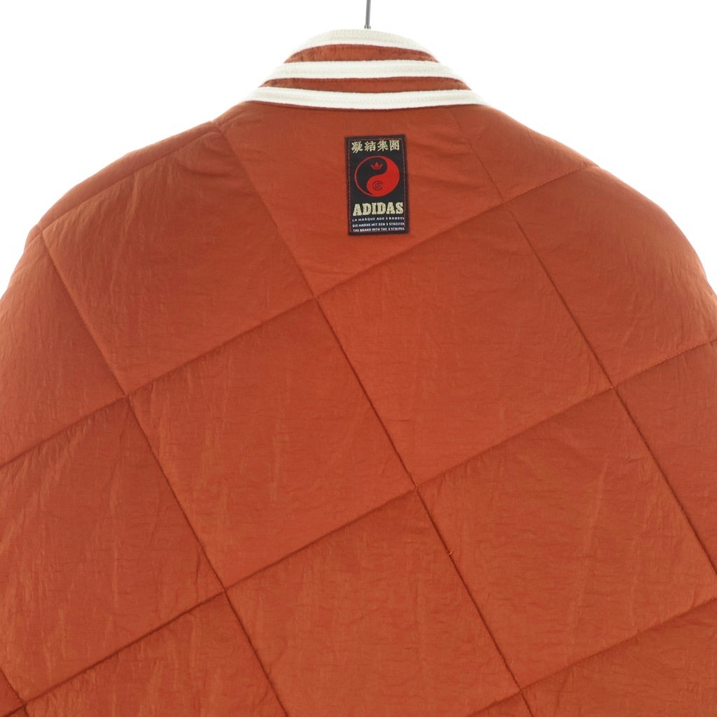 adidas(アディダス) ×CLOT WRAP JACKET BY EDISON CHEN vermillion クロット ラップ ジャケット バイ エディソン チャン オレンジ KD4030