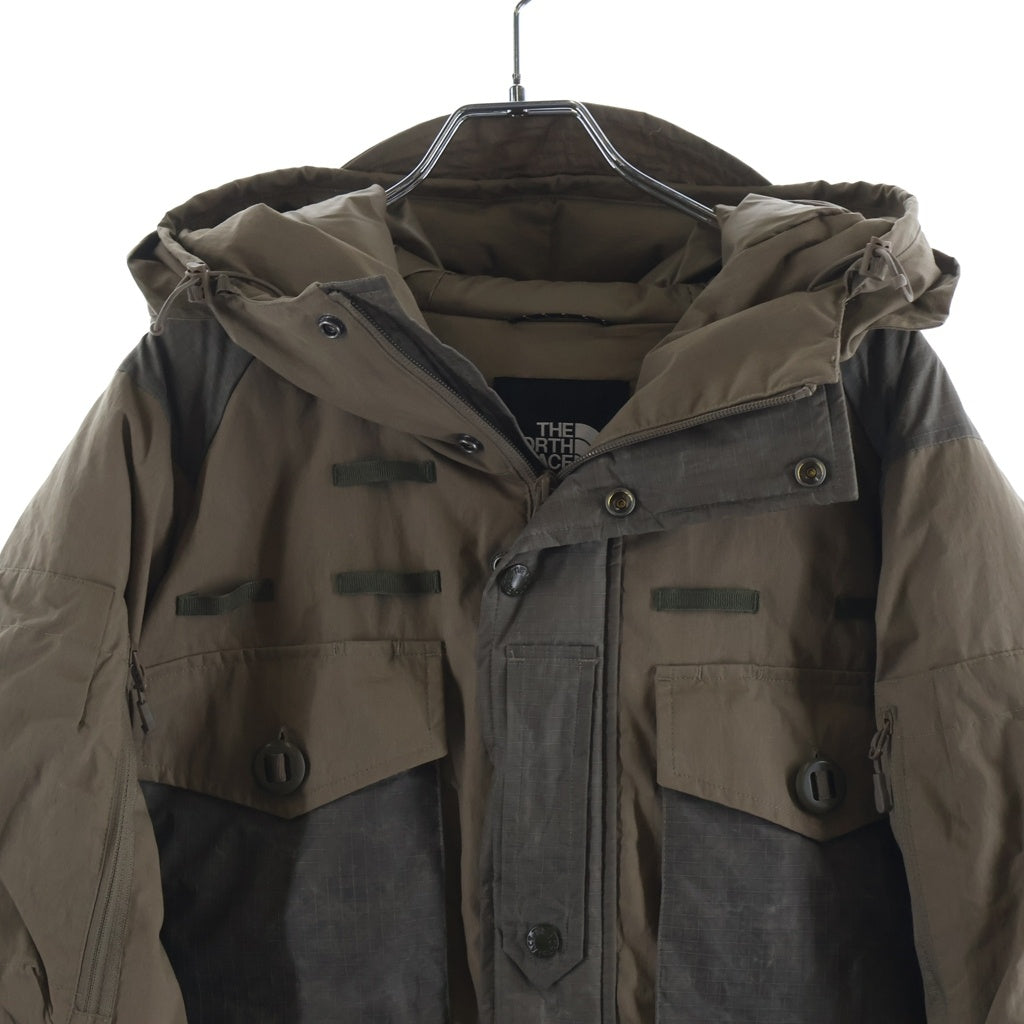 THE NORTH FACE(ザノースフェイス) SPER BESAR ナイロンダウンジャケット ベージュ NF0A8E20