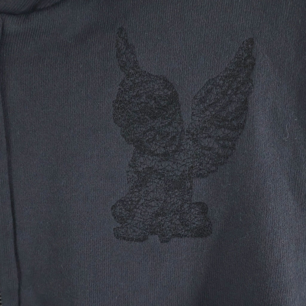 MASU(エムエーエスユー) BOYS MB ZIP-UP HOODIE ワンポイント刺繍 エンブロイダリー ジップアップパーカー フーディ グレー B25F9CS001