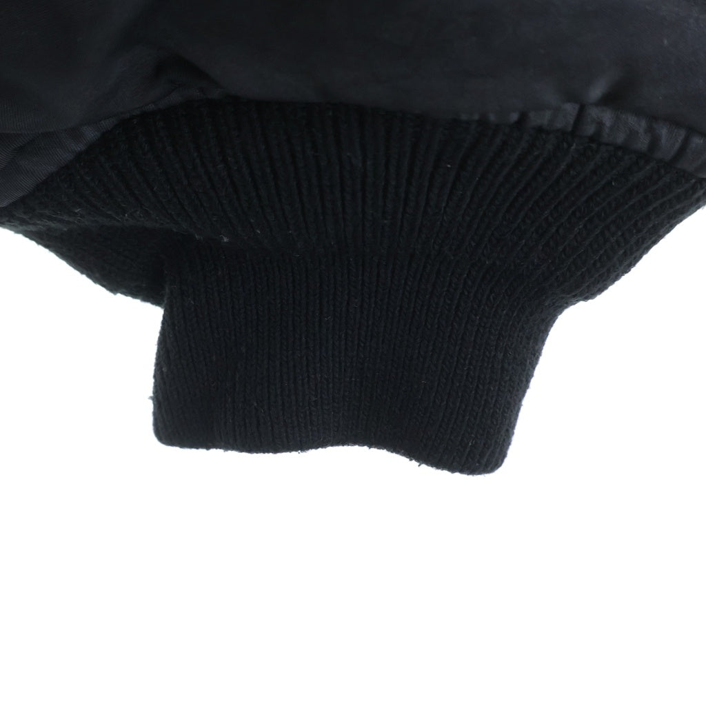 KEISUKEYOSHIDA(ケイスケヨシダ) 24AW Casual Collection Flight Jacket MA-1 フライトジャケット ジップアップブルゾン ボンバージャケット ブラック KY14BL01