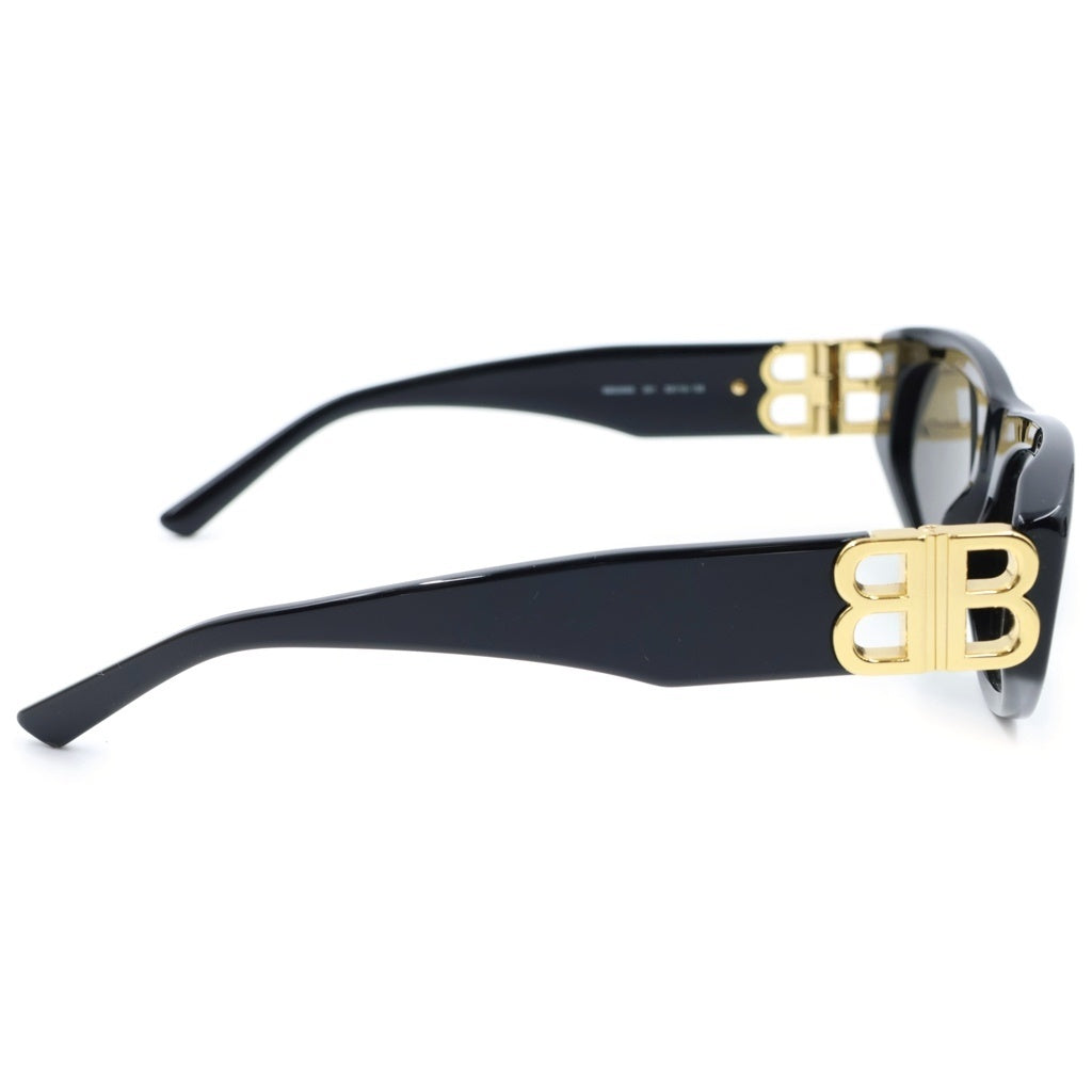 BALENCIAGA(バレンシアガ) キャットアイ サングラス サイドBBロゴ アイウェア 眼鏡 ブラック BB0095S レディース