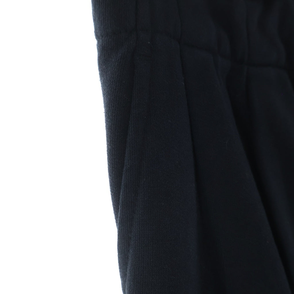 DRIES VAN NOTEN(ドリスヴァンノッテン) 25AW HADIUM ハディウム ワイドスウェットロングパンツ ブラック 252-011139-2611 レディース