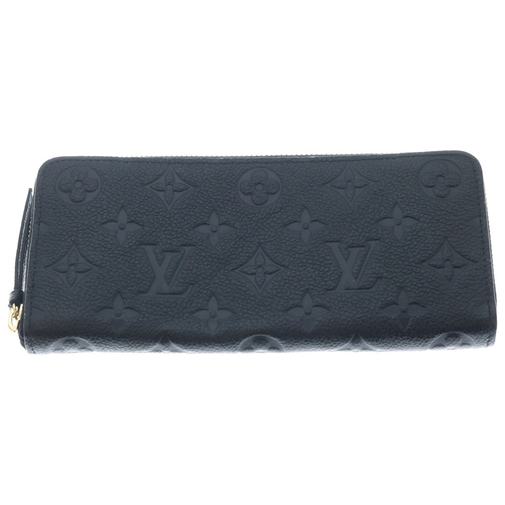 LOUIS VUITTON(ルイヴィトン) モノグラム アンプラント ジッピーウォレット・ホリゾンタル レザー長財布 M11721 ブラック