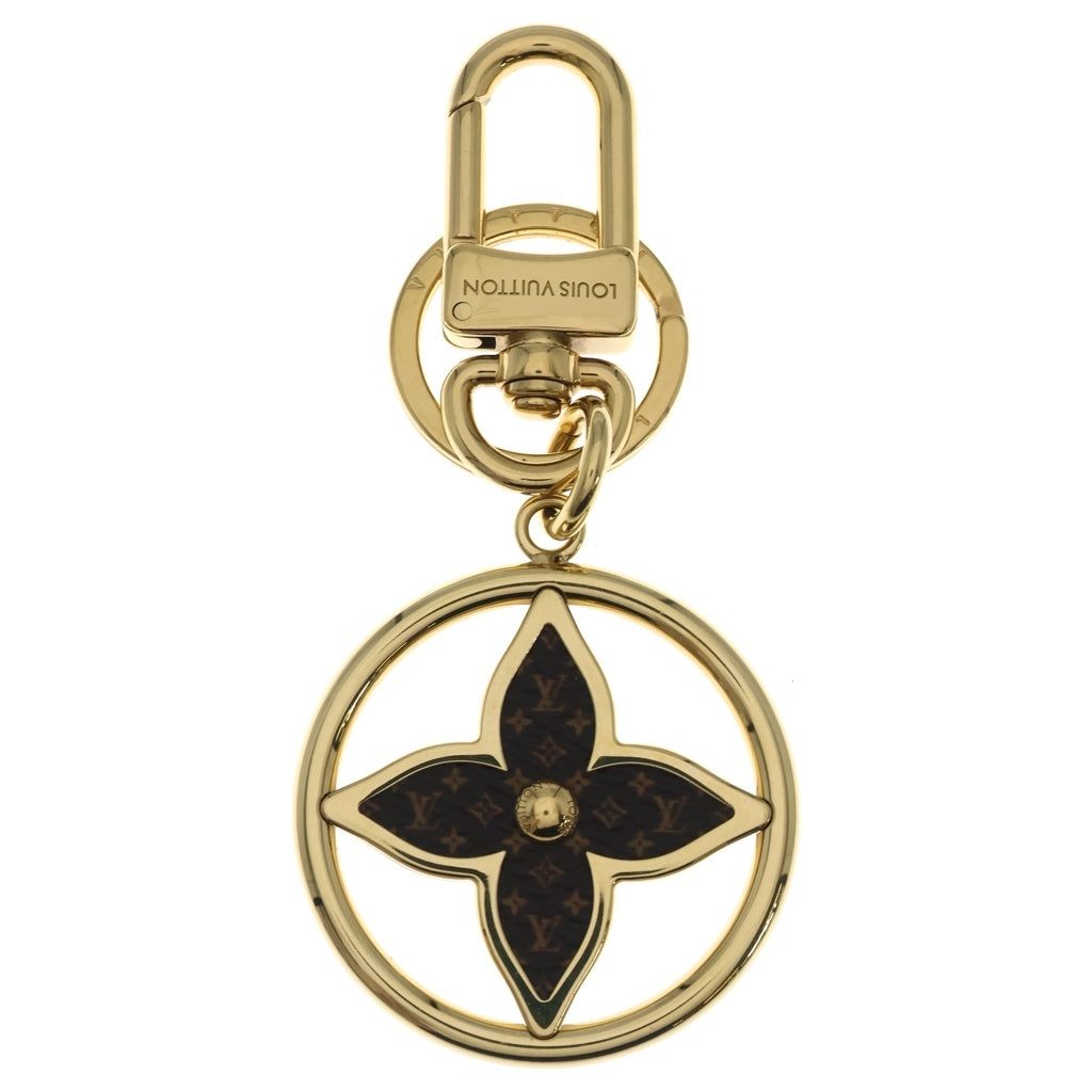 LOUIS VUITTON(ルイヴィトン) モノグラム ポルト・クレ LVトレジャード キーリング ゴールド M01207