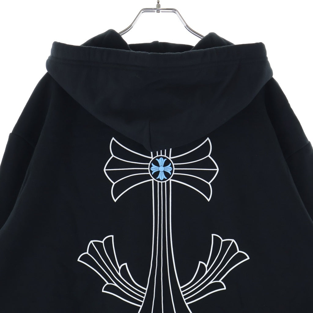 CHROME HEARTS(クロムハーツ) ST.BARTH LIMITED CH PLUS GOODIE セントバース限定 CHプラス プルーオーバー長袖スウェットパーカー フーディ ブラック