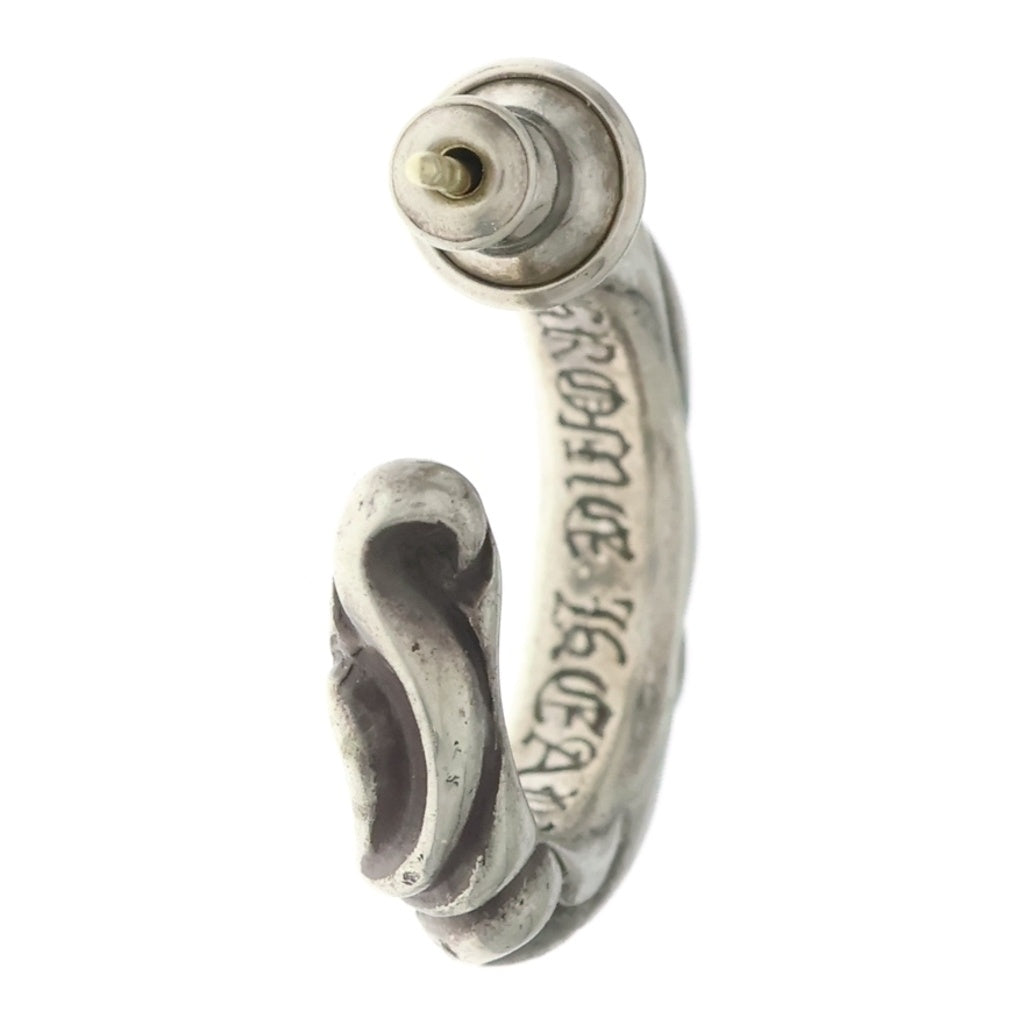 CHROME HEARTS(クロムハーツ) HOOP SCROOL スクロール フープピアス シルバー BCA102