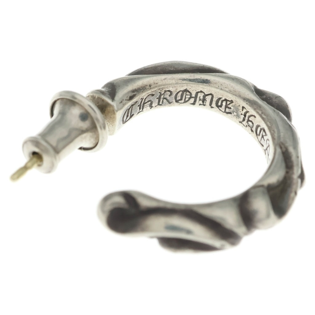 CHROME HEARTS(クロムハーツ) HOOP SCROOL スクロール フープピアス シルバー BCA102