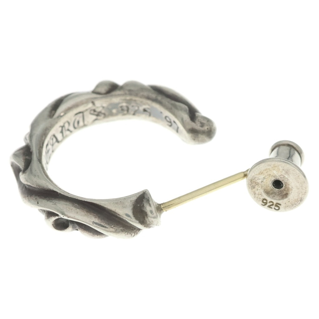 CHROME HEARTS(クロムハーツ) HOOP SCROOL スクロール フープピアス シルバー BCA102