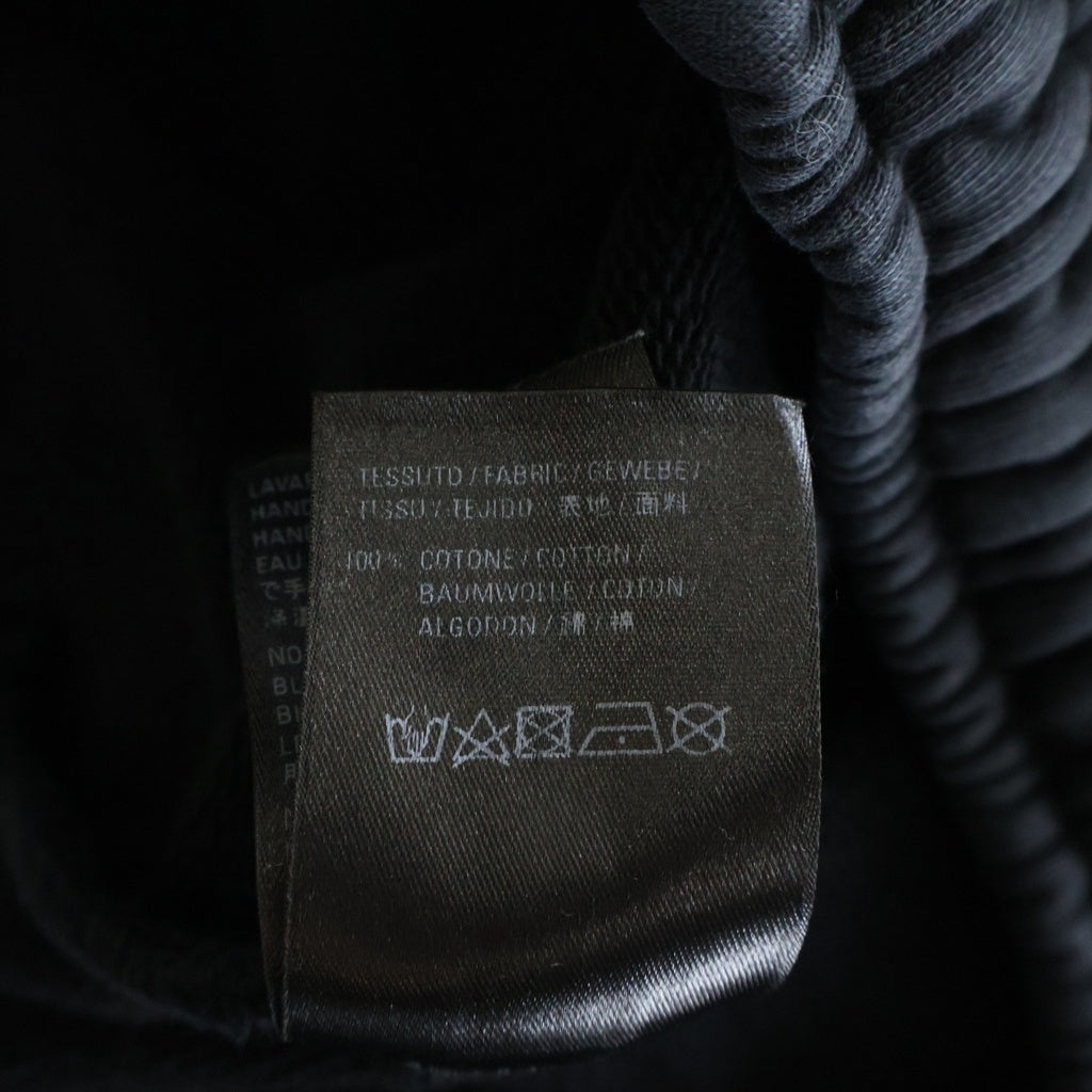 BALENCIAGA(バレンシアガ) 20SS GYM WEAR SWEAT SHORT 626312 ジムウェアー ロゴ オーバーサイズ スウェットハーフパンツ ショーツ ブラック